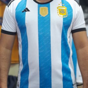Jersey de campeon Argentina 2022 sin firma